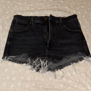 Wrangler Black Jean Shorts